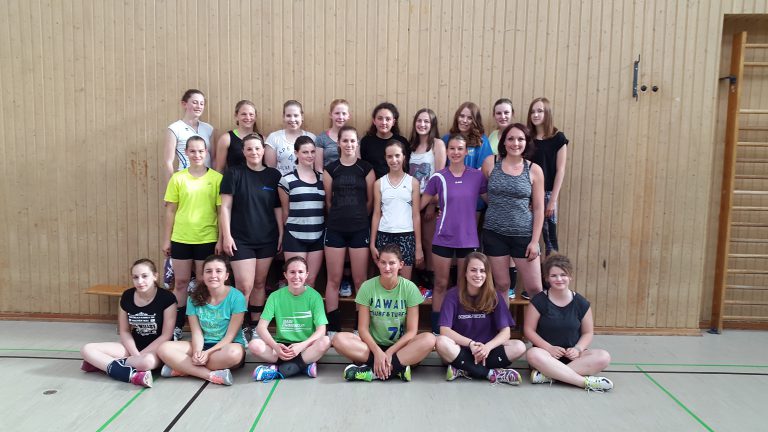 Sommeraktivitäten Volleyballabteilung Damen