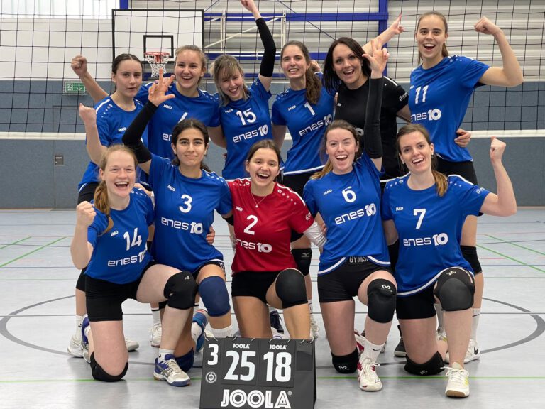Mit starker Teamleistung zum Sieg für D2🏐💪🏻