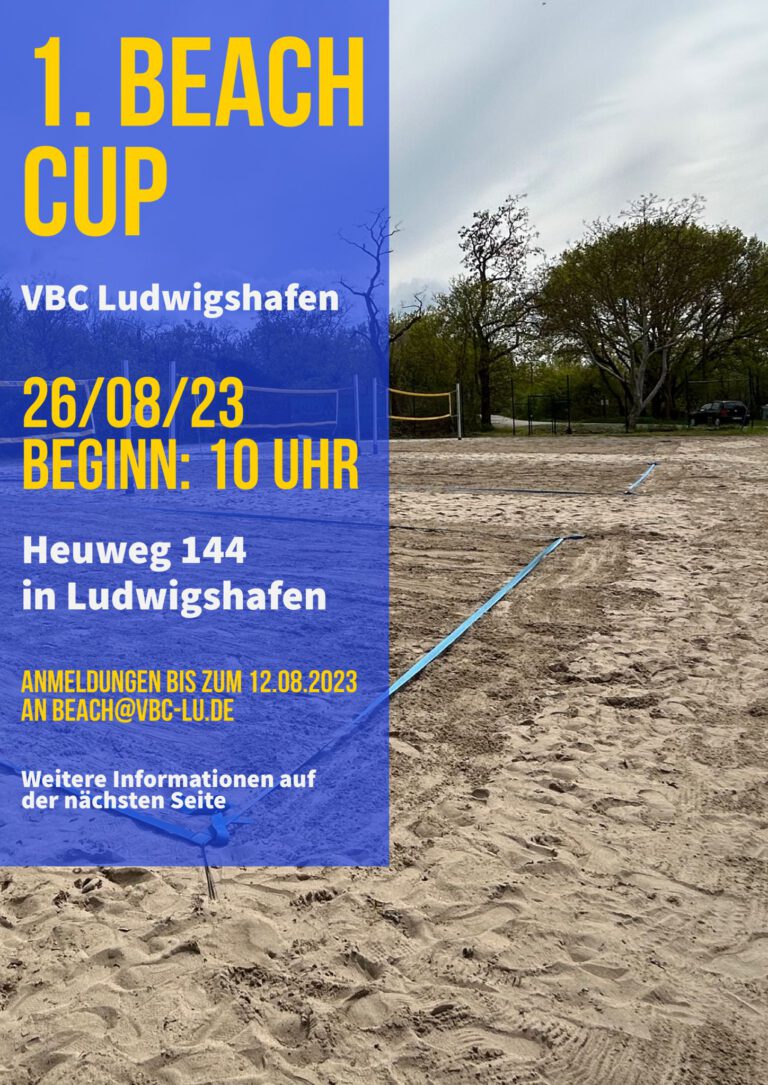 1. Beachcup 26.08.2023 🏖🏝🏐