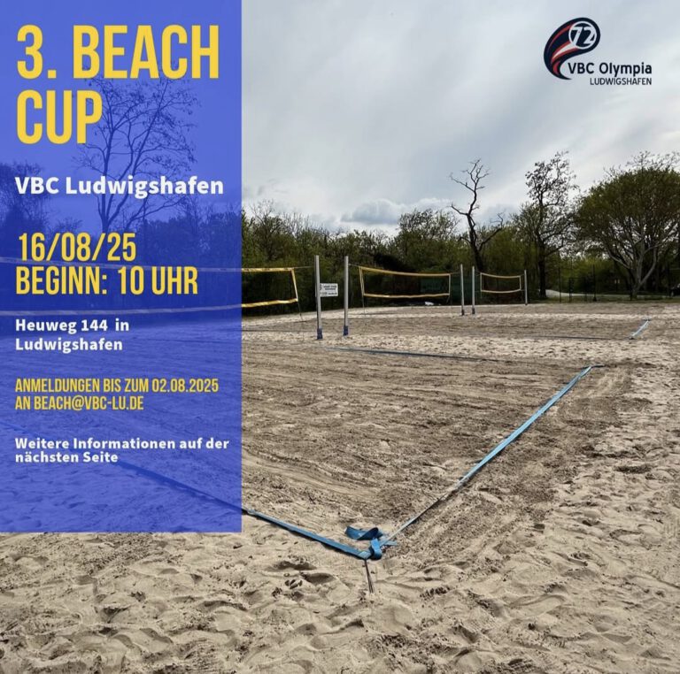 🏐 3. Beachcup – Save the Date! ☀️